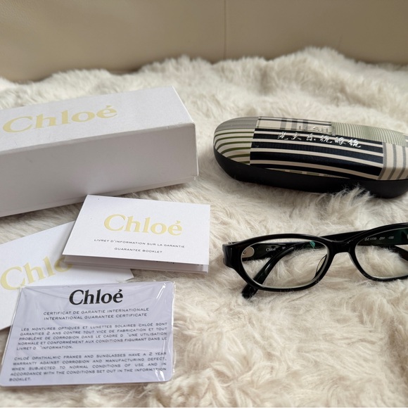 Chloe Accessories - Chloe Black Eyeglass Frame